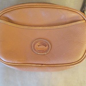 Vintage Dooney & Bourke Tan Leather Shoulder Bag